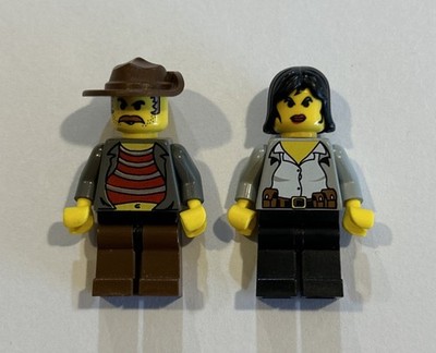 LEGO Minifigure Lot - Adventurers Alexis Sanister & Mr. Cunningham