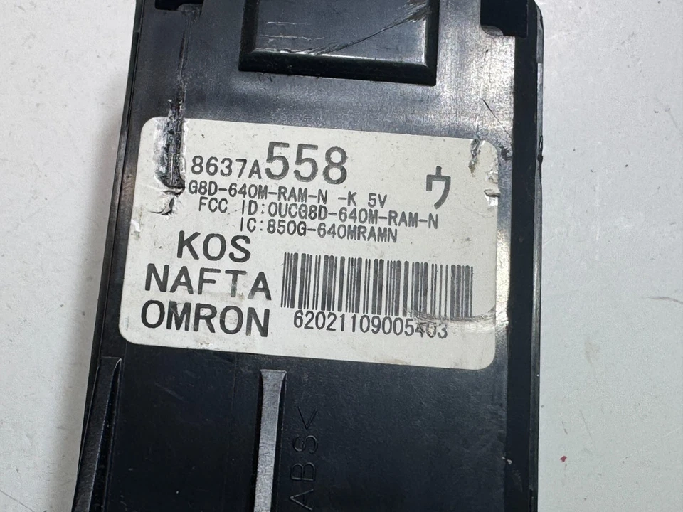 2010-2013 MITSUBISHI OUTLANDER IGNITION TRANSCEIVER IMMOBILIZER OEM 8637A558 - Image 3 of 4