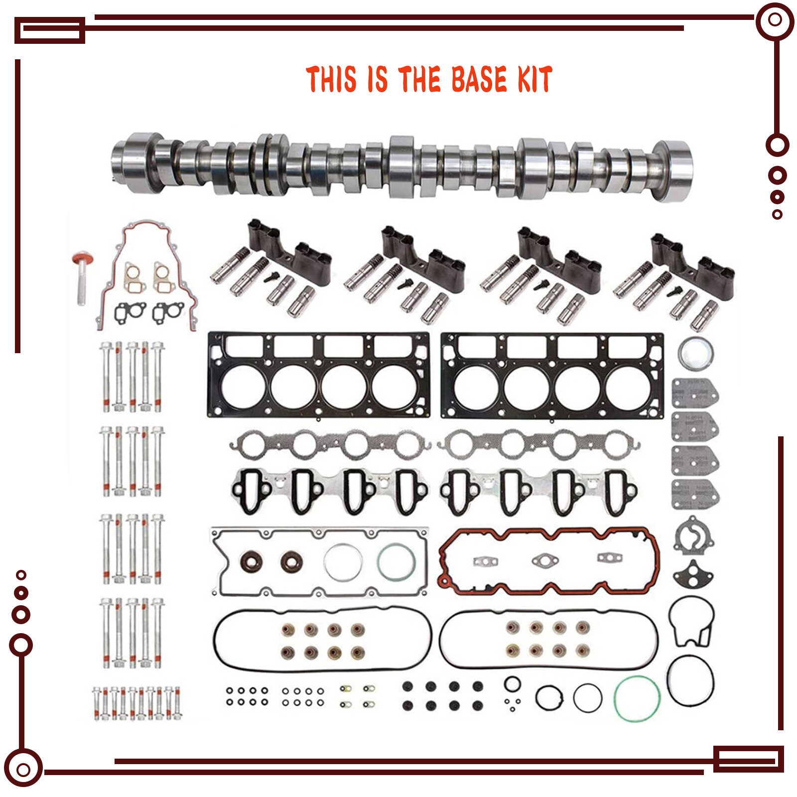 AFM DOD Lifters Camshaft Replacement Kit Oil pump for Chevy GMC 5.3L