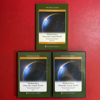 STARBIRD - MATHEMATICS VISUAL WORLD Parts 1&2 4 DVD + 1 BUCH 2009 GREAT COURSEES
