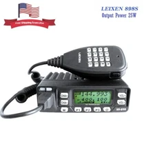 LEIXEN VV-898S 25W/10W/5W Dual Band UHF VHF Mobile Radio 136-174MHz/400-480MHz