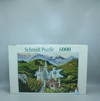 🧩Innen Neu: Neuschwanstein Puzzle 6000 Teile Schmidt Jigsaw Rare 🧩