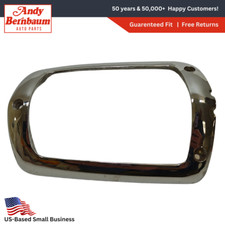 1950-1952 Chrysler Windsor Newport Left Tail Light Lamp Chrome Bezel 1345963 Nos
