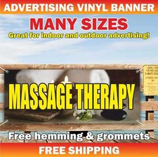 MASSAGE THERAPY Advertising Banner Vinyl Mesh Sign Beauty Spa Chinese Wellness
