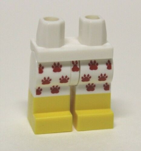 LEGO® 2 Pants Legs 970c00pb785 White Minifig  - Picture 1 of 1