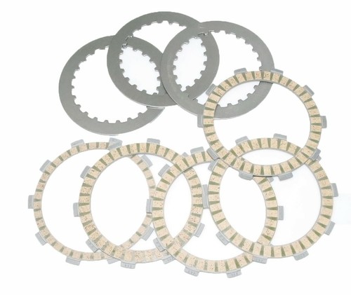 Caltric Clutch Friction Plate Kit For Yamaha XVZ1200D Venture Royale 1200 (1984-1989) - Kevlar, 12 Tooth