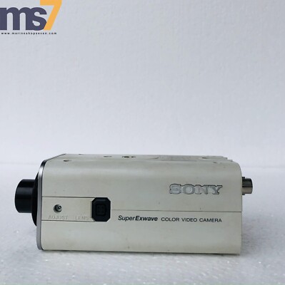SONY SUPEREXWAVE SSC-E458P COLOR VIDEO CAMERA - STANDARD