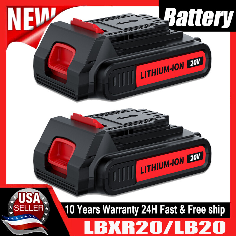 20V MAX Replacement Battery for Black & Decker LBXR20 LBX20 Lithium