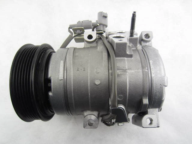 A/C Compressor OEM Denso 10S17C for Toyota Tundra QR - Image 2 of 4