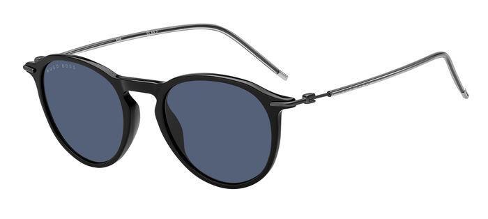 Hugo Boss Sunglasses BOSS 1309/S 807/KU Black Blue Mens