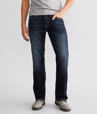 240219 NEW BUCKLE BKE MENS JAKE BOOT STRETCH JEANS IN BALLWIN SZ 30x30
