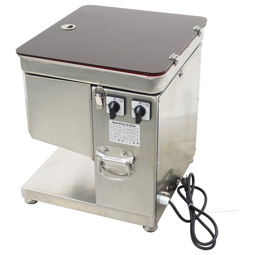 Electric Dual Purpose Meat Grinder and Cutter Machine 110V 8mm Blade and Plate - Picture 3 of 24