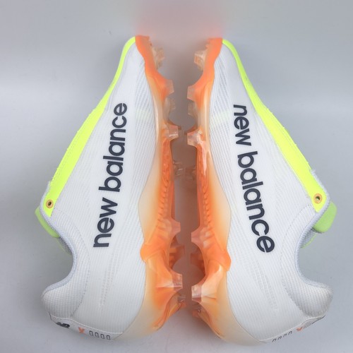 New Balance Burnx4 Lacrosse Shoe Mens Size 11 D White Green Orange  - 第 6/9 張圖片