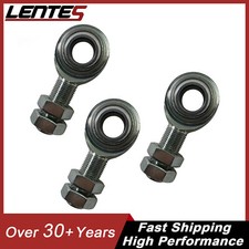 3 X Universal Round 34 Dd Steering Shaft Support Bearing Heim Joint Street Rod