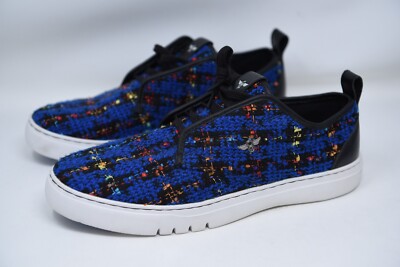 Creative Recreation Jacquard Plaid Black/Blue  NEW!! Sneakers Mens 12