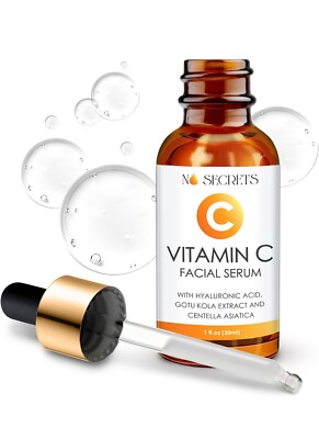 4pk - Advanced Vitamin C Serum for Face with Hyaluronic Acid & Centella Asiática