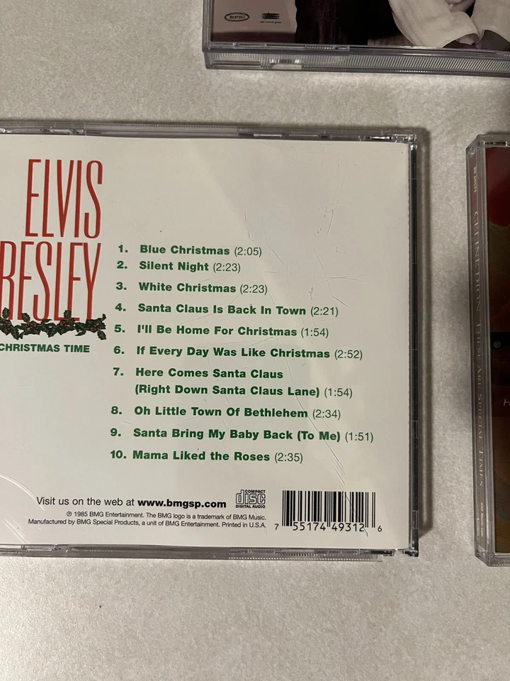 Christmas with Babyface Elvis Presley Celine Dion These Are Special Times CD Lot Foto 4 de 4