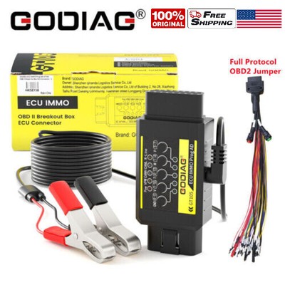 GT105 OBDII BreakOut Box OBD Assistant with Full Protocol OBD2 Universal Jumper