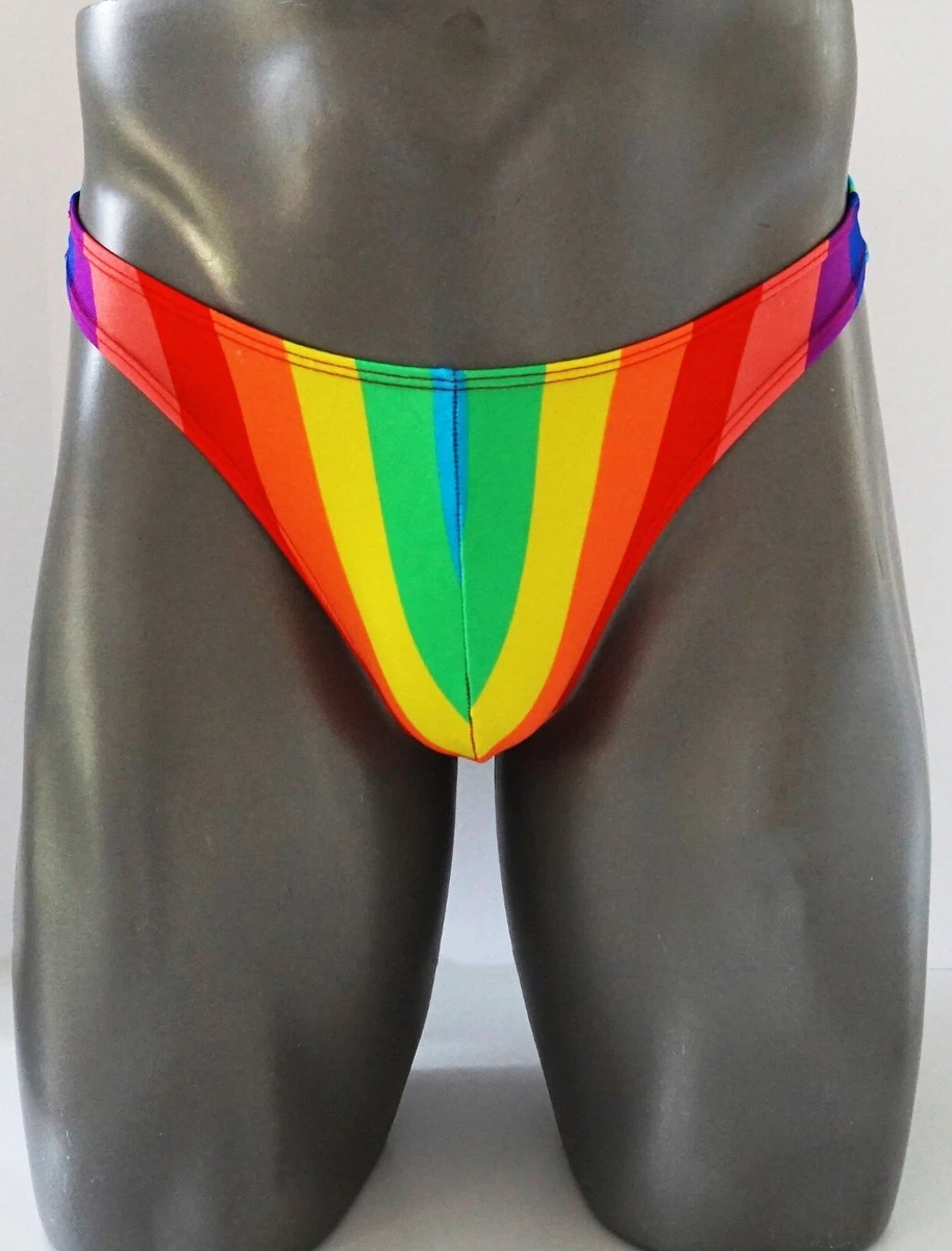 Rainbow thongs best sale