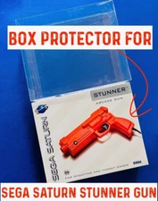 SEGA SATURN STUNNER GUN USA Console System Box Rare -1 Box Protector ONLY