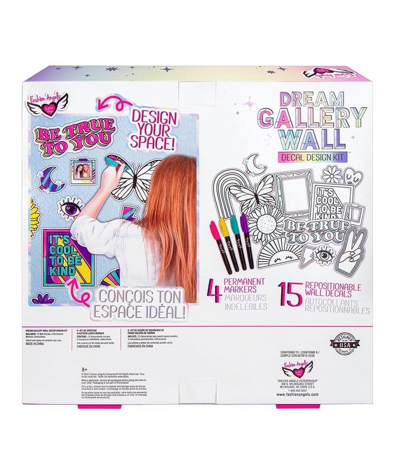 Fashion Angels Dream Gallery Wall Decal Design Kit eBay