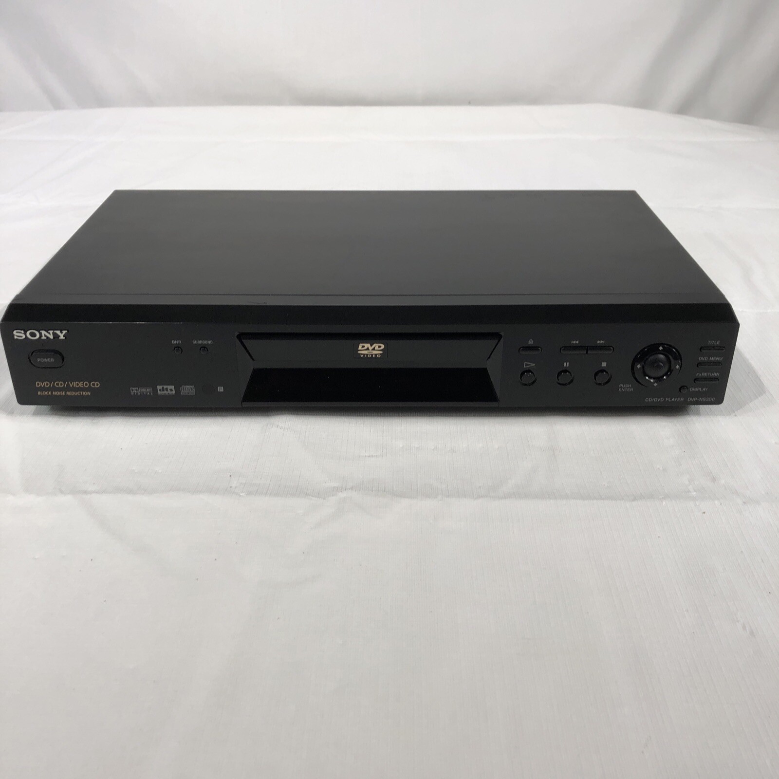 Sony DVP-NS300 DVD/CD/Video CD Player Tested & Working, No Remote ...