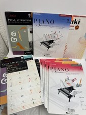5 Faber Piano Adventures Level 1 Books. 2 Piano Literature Books And more