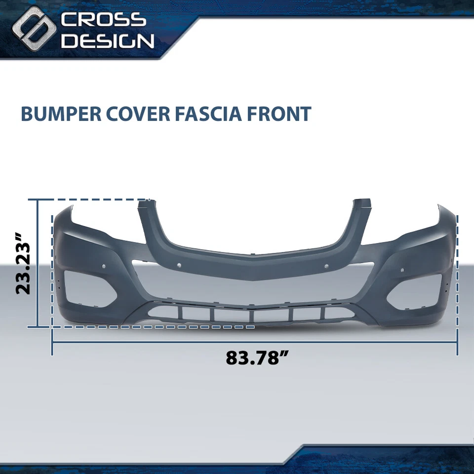 Cubierta de parachoques delantero fascia apta para Mercedes-Benz GLK350 GLK250 2013-15 2048802049 Foto 3 de 4