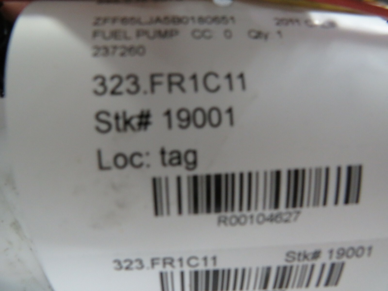Ferrari California, Fuel Pump, Used, P/N 237260