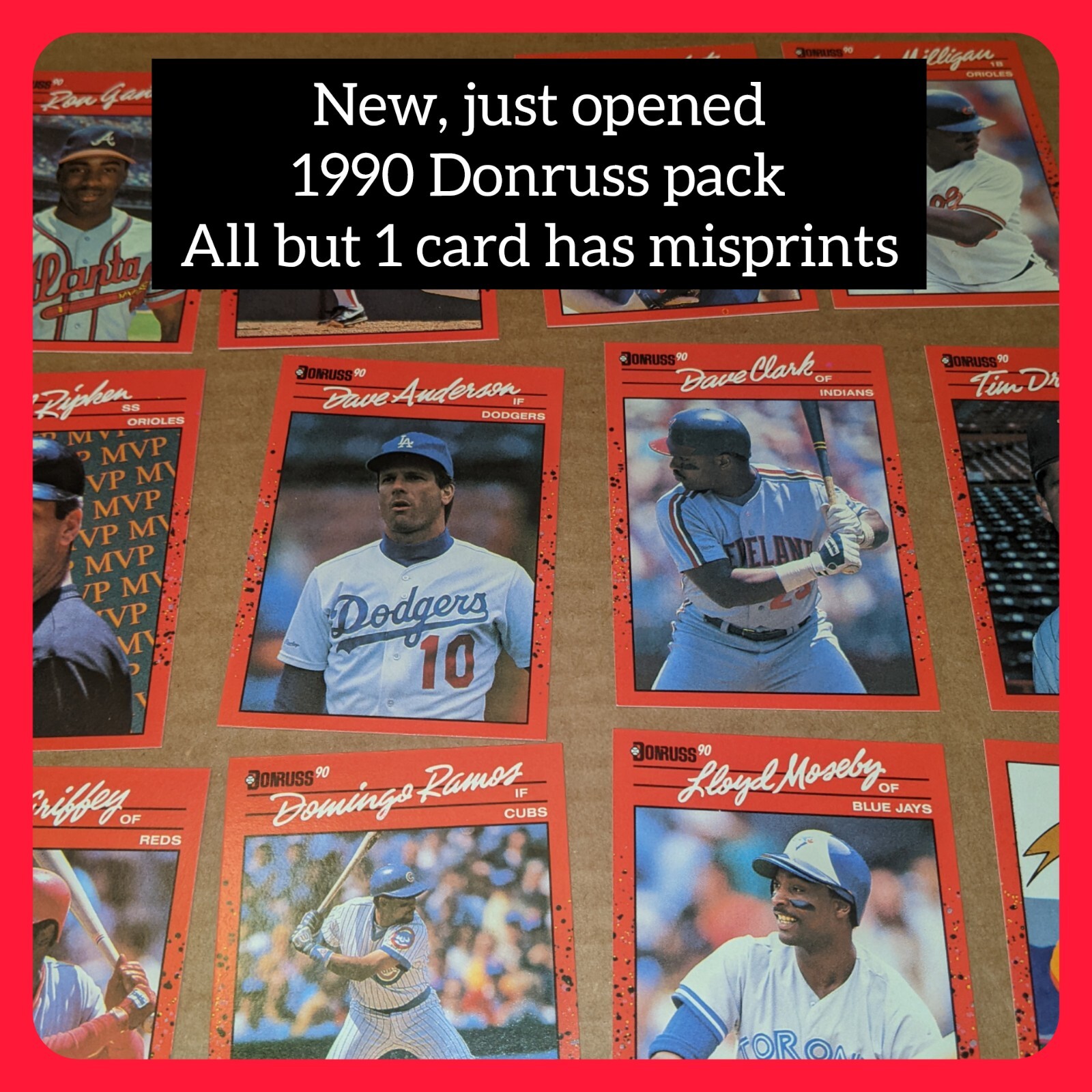 Donruss Baseball Cards - Best Ebay Hits