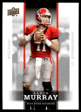 2014 Upper Deck Star Rookies Box Set SP Aaron Murray Rookie Georgia Bulldogs #35