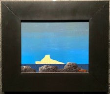 Ken Kirkby Original Oil on Masonite Painting, COA 