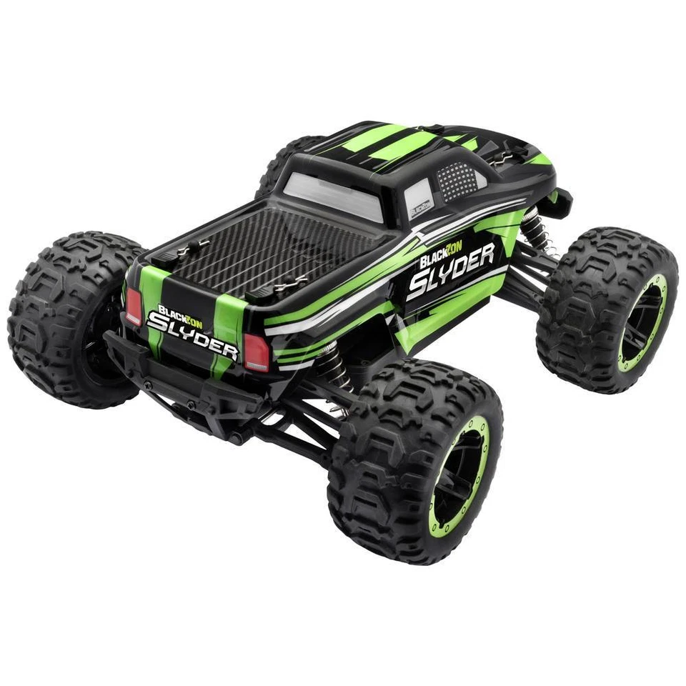 Blackzon Slyder MT 1/16 Verde Brushed 1:16 Automodello Elettrica Monstertruck - Immagine 2 di 4
