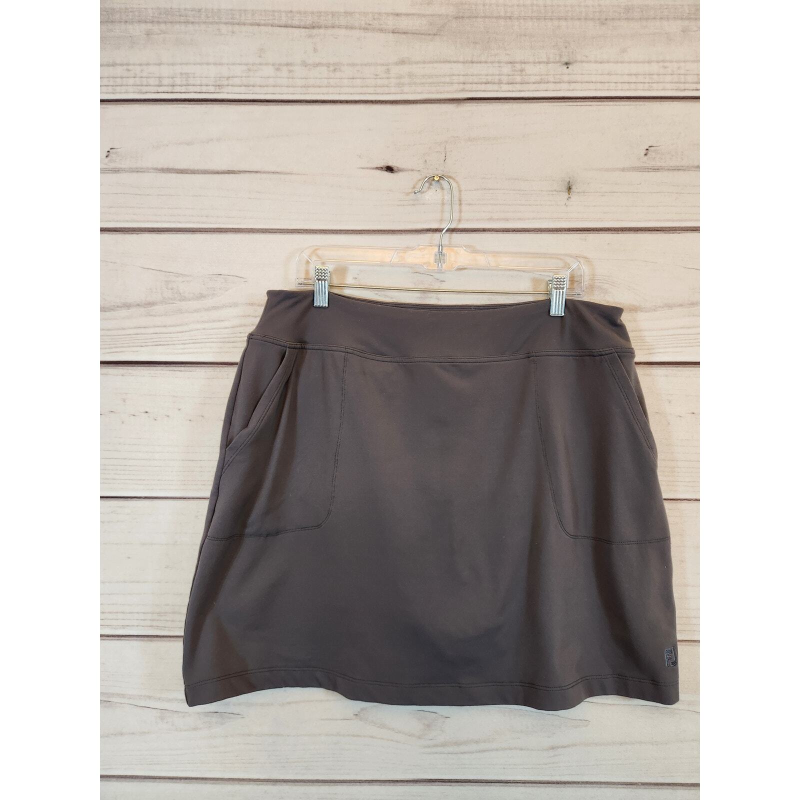 FootJoy Womens Gray Solid Stretch Pull On Golf At… - image 1