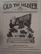 Old Toy Soldier Newsletter Magazine - Volume 13, Number 3 June-July 1989