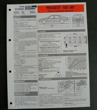 Revue technique Peugeot 605