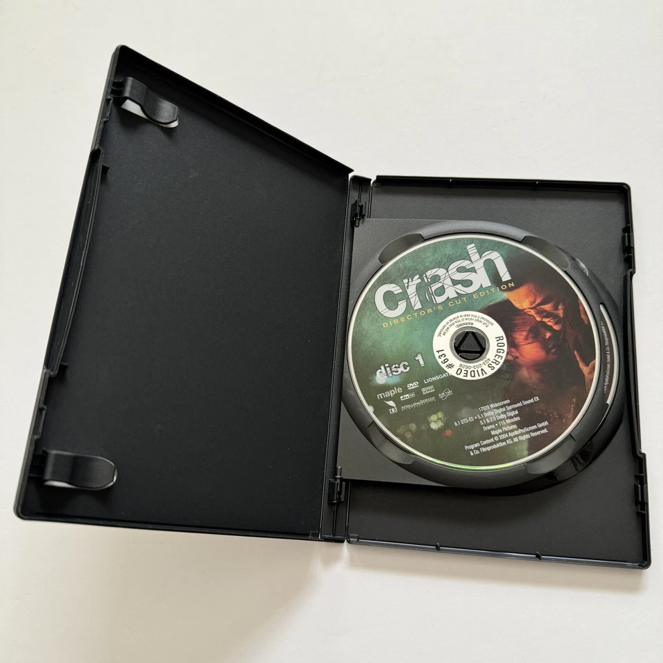 Crash 2004 Jennifer Esposito 2 Disc Director's Cut Edition DVD Movie in Case - Image 3 of 4