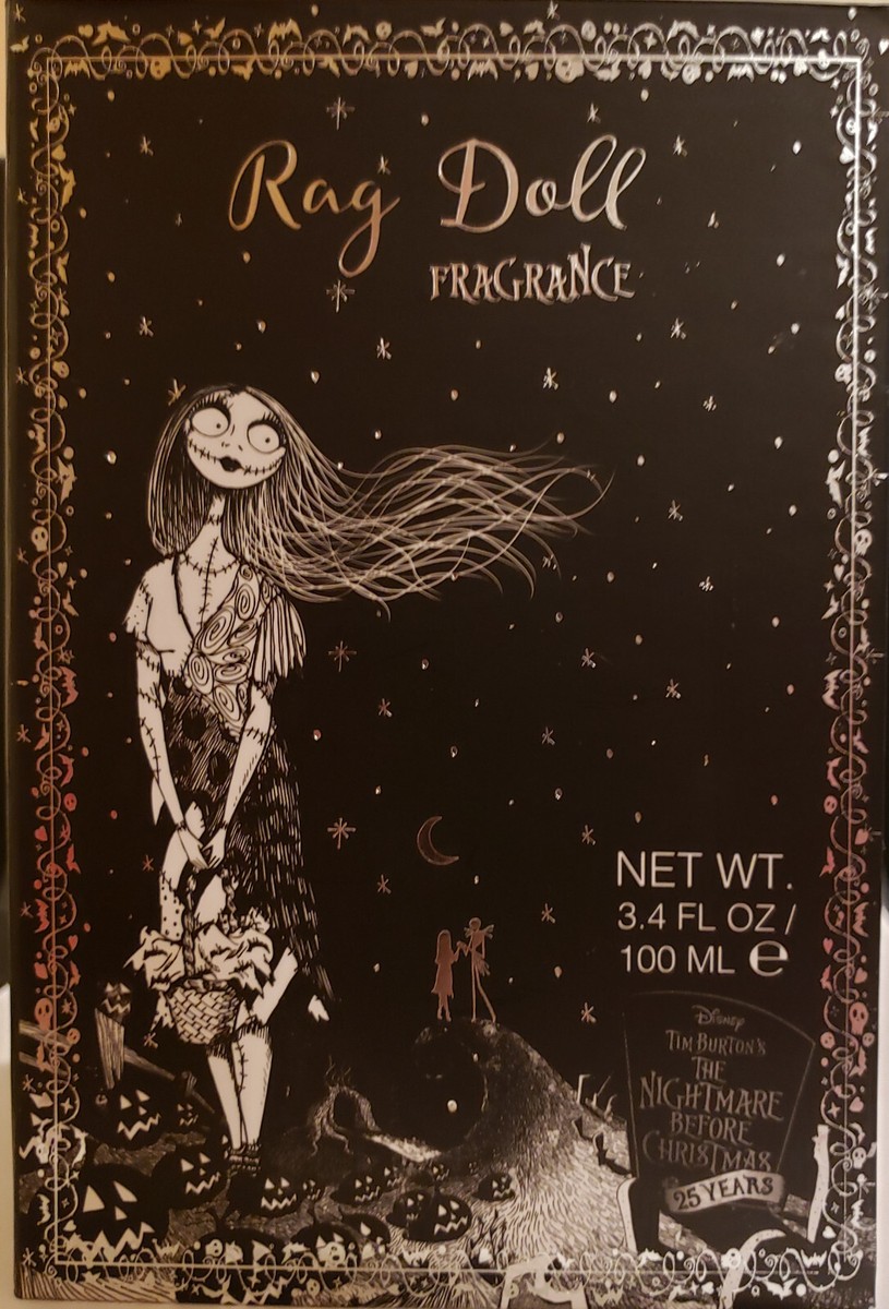Nightmare Before Christmas SALLY Rag Doll Perfume 3.4 OZ Disney 25 yrs  snowglobe | eBay