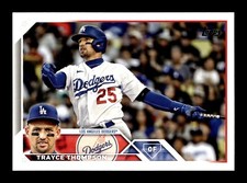 2023 Topps Series 2 Trayce Thompson #343 LA Dodgers