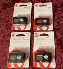 4 Radio Shack Cordless Phone Battery 600mAh 3.6 V Ni-CD 2302354