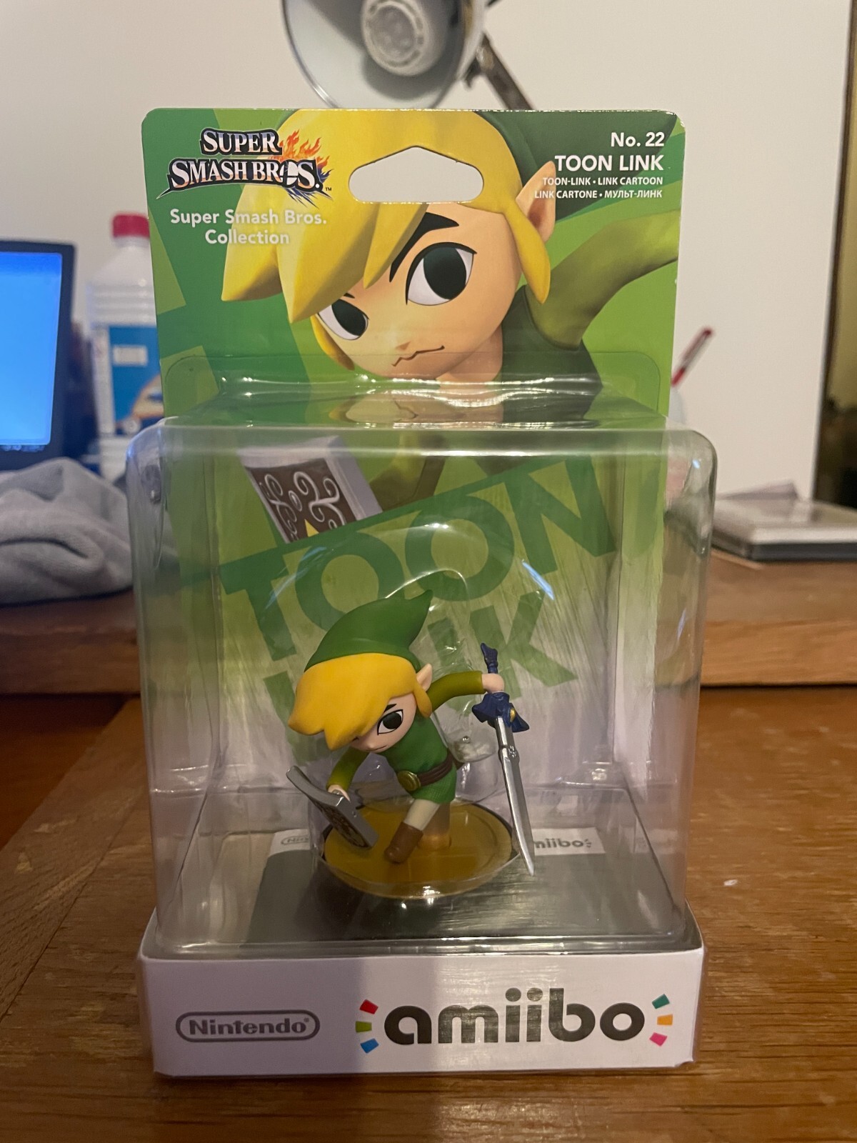 Amiibo Toon Link 22 Super Smash Bros idée cadeau anniversaire geek figurine neuve