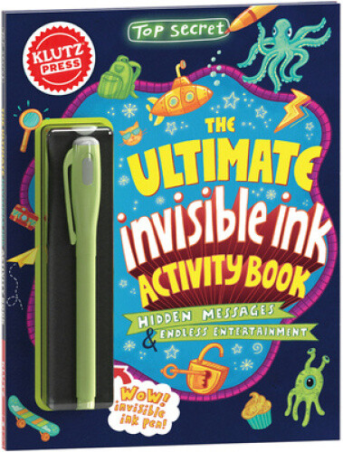 Thumbnail - Top Secret: The Ultimate Invisible Ink Activity Book (klutz Activity