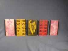 Antique Early Arcade Exhibit Cards Movies Cowboys Western Postcards Playing Card
