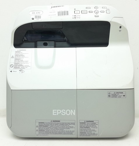 Epson EB-470 H456B HDMI VGA LCD Projector with 1726 Lamp Hours Used - 第 6/7 張圖片