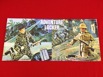 1964 GI JOE - New GI Joe Adventure Team Foot Locker Decals | eBay