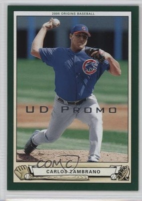 2005 Upper Deck Origins UD Promo Carlos Zambrano #39 k8e
