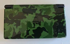 Nintendo DS Lite Handheld Portable Video Game Console CAMO UNTESTED AS IS