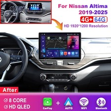 12.5'' 2K Screen 4 64G Carplay For Nissan Altima 2019-2025 Android Car Radio