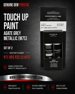 Porsche Touch Up Paint Agate Grey Metallic (M7S) 91109593323M7S