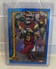 2025 Topps Chrome Football Jayden Daniels True Blue Refractor /150 Commanders